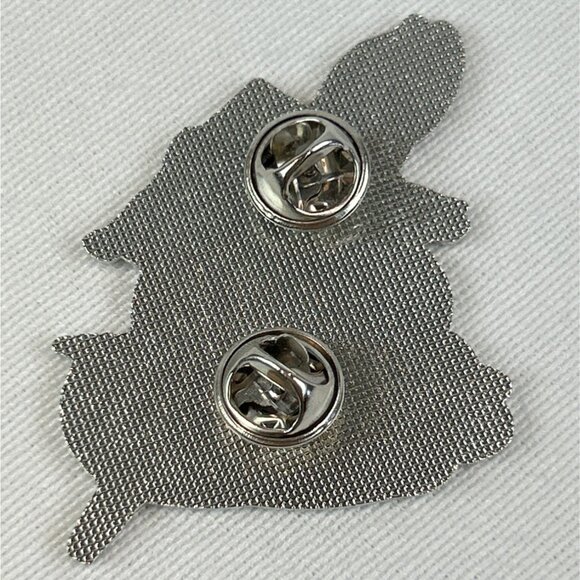 Shell Collectors Panda Enamel Pin Conical Shell Hat Flowers Cute Large - Picture 4 of 5